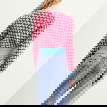 Пуловер BBC IceCream Houndstooth Knit Cardigan Розово | ICWW25307-PNK, 3