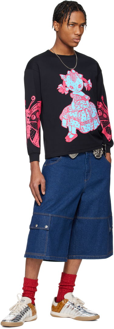 Къси панталони Chopova Lowena Chopova Lowena Balmy Denim Cargo Shorts Синьо | 4098, 3
