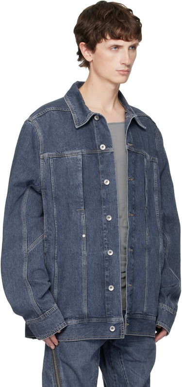 Яке Rick Owens DRKSHDW Concordians Lido Worker Denim Jacket Синьо | DU02E7752 DGY, 1