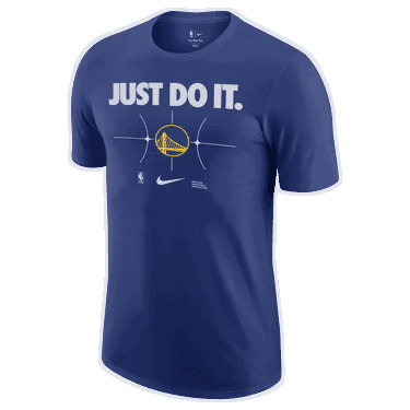 Тениска Nike GSW M NK ES NBA JDI SS TEE Синьо | FQ6277-495, 3