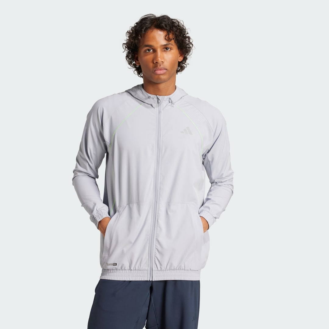 Яке adidas Performance Technical Sports Jacket Сиво | JX0031, 0