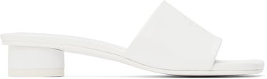 Грижа за обувките Maison Margiela MM6 Maison Margiela Anatomic Heeled Sandals Бяло | S66WP0109 P3628, 0