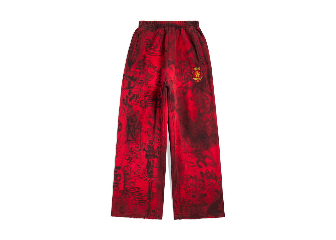 Спортни панталони Balenciaga Skater Baggy Sweatpants Red Червено | 740028TOVA86400, 0