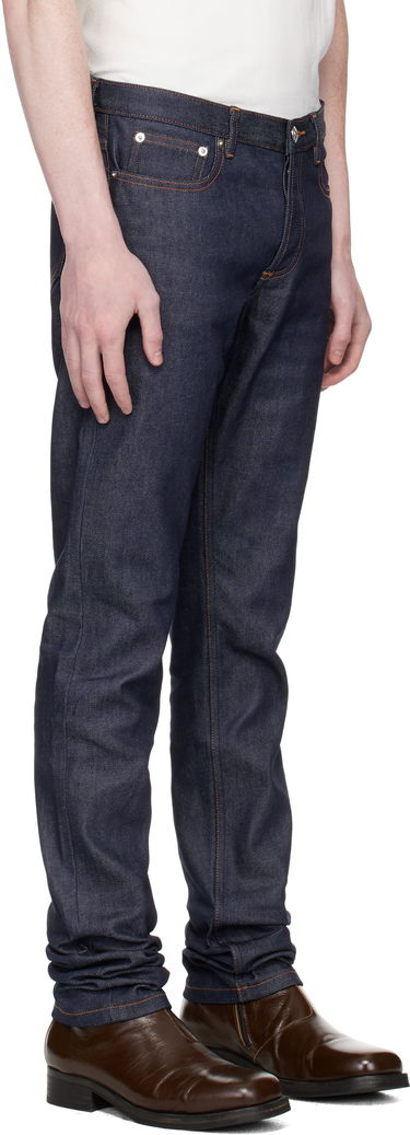 Дънки A.P.C. Petit Standard Jean Тъмно синьо | COZZI-M09002, 4
