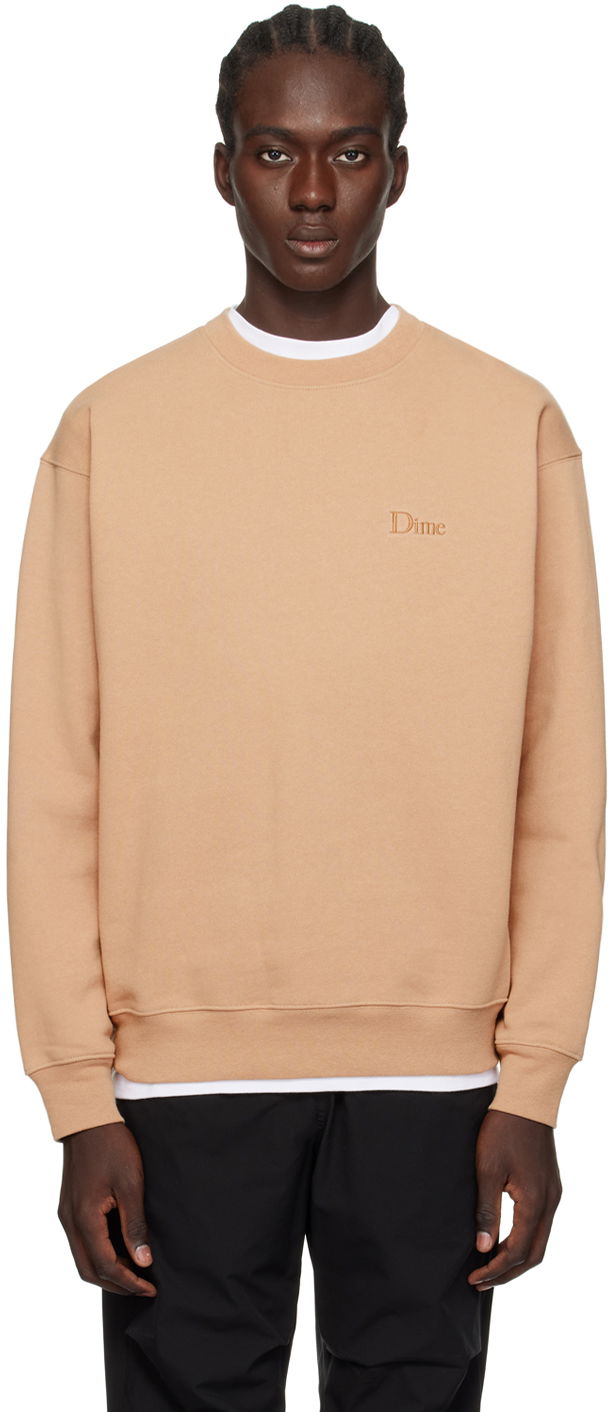 Суитчър Dime Classic Sweatshirt "Tan" Бежово | DIMEHO2320TAN