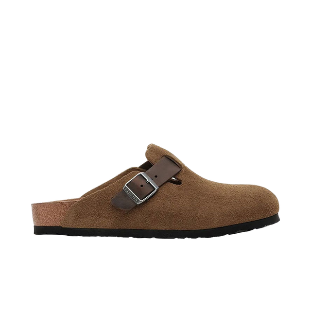 Birkenstock Boston Suede Clogs