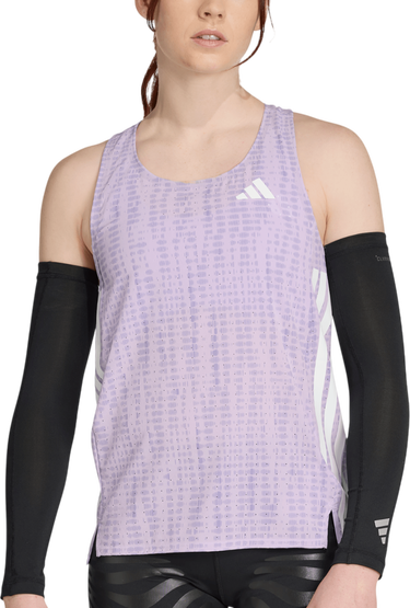 Потник adidas Originals Adizero Running Tank Top Лилаво | jv7157, 0