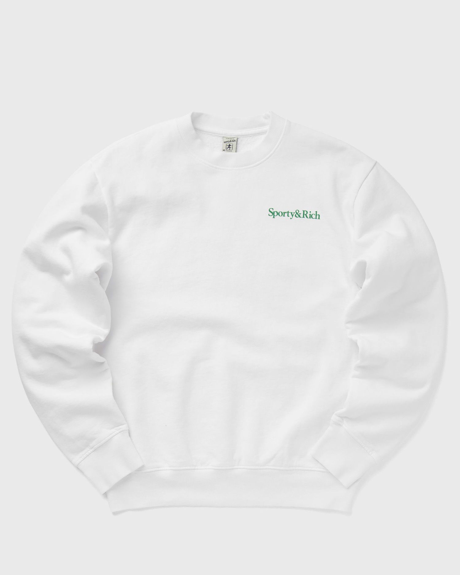 Суитчър Sporty & Rich Drink More Water Crewneck Бяло | WS067S405DW, 0