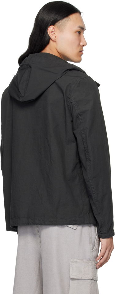 Яке Stone Island Canvas Weave Cotton Jacket Черно | K2S15 Q100012 S0240, 2