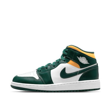 Кецове и обувки Jordan Air Jordan 1 Mid "Sonics" GS Зелено | 554725-371, 1