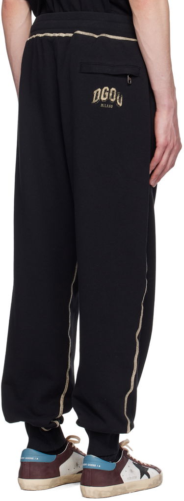 Спортни панталони Dolce & Gabbana DG Logo Sweatpants Черно | GV3CXTG7NQD, 2
