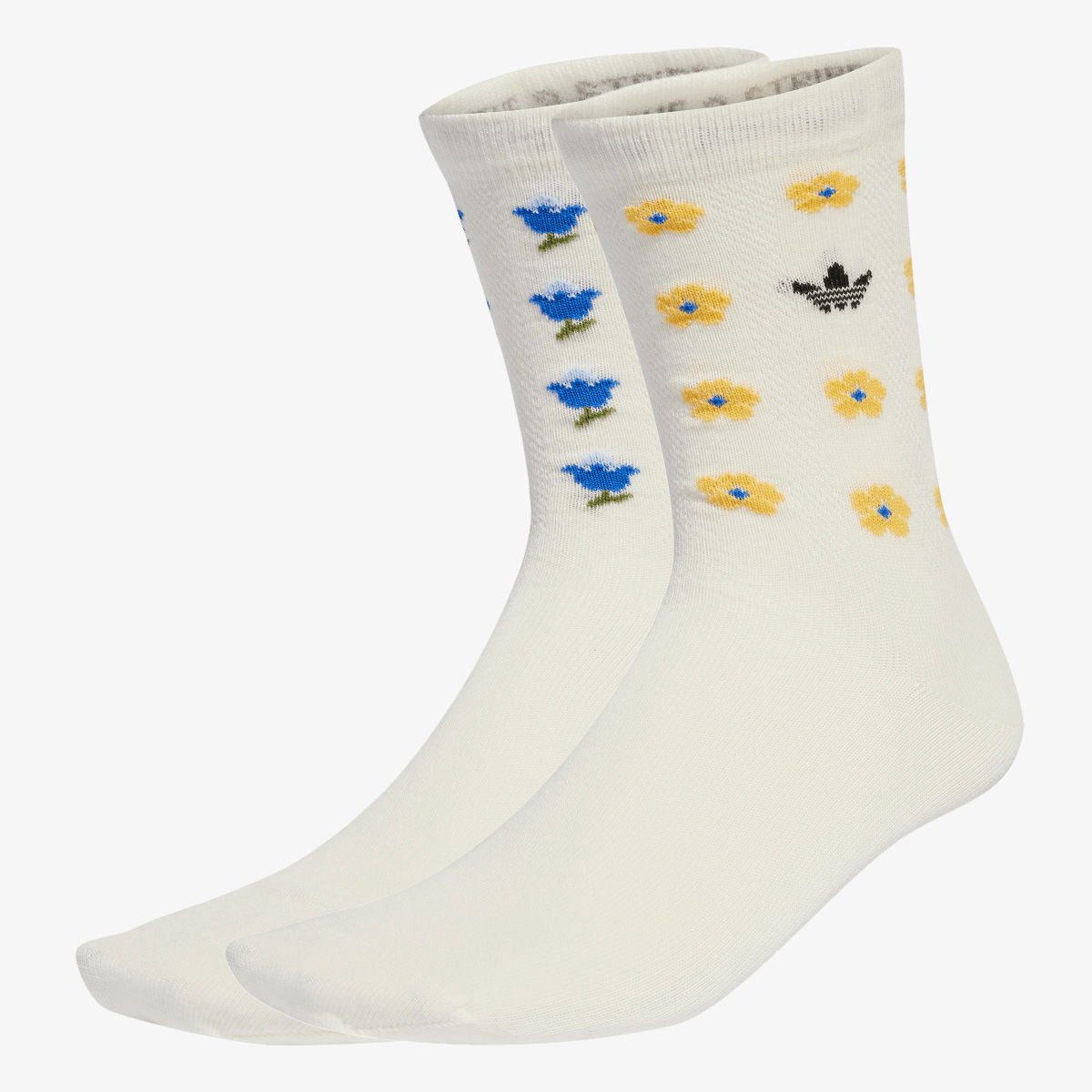 Чорапи adidas Originals Originals x Liberty London Socks 2 Pairs Бяло | JV7833, 1