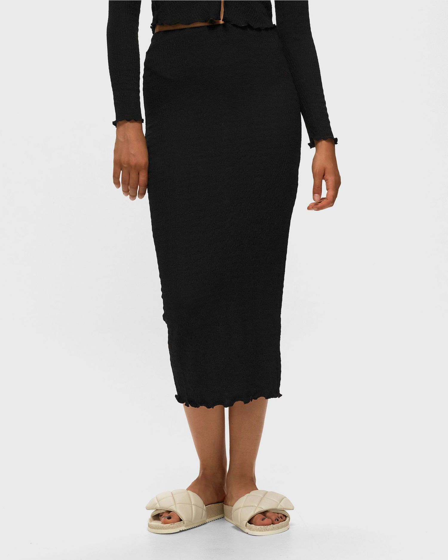 Пола envii ENWHEEL MAXI SKIRT Черно | E23400045-BLACK, 1