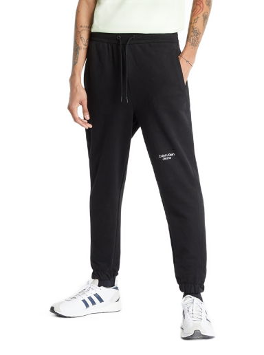 Спортни панталони CALVIN KLEIN Stacked Logo Hwk Pants Черно | J30J320590 BEH