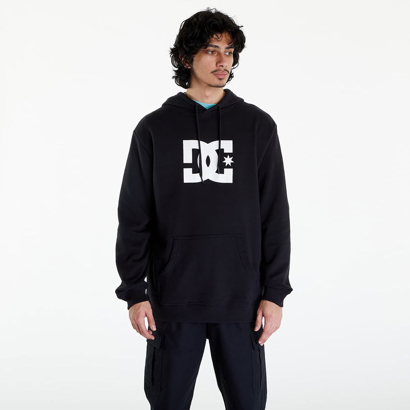 Суитчър DC Star Pullover Hoodie Black Черно | ADYSF03099-KVJ0