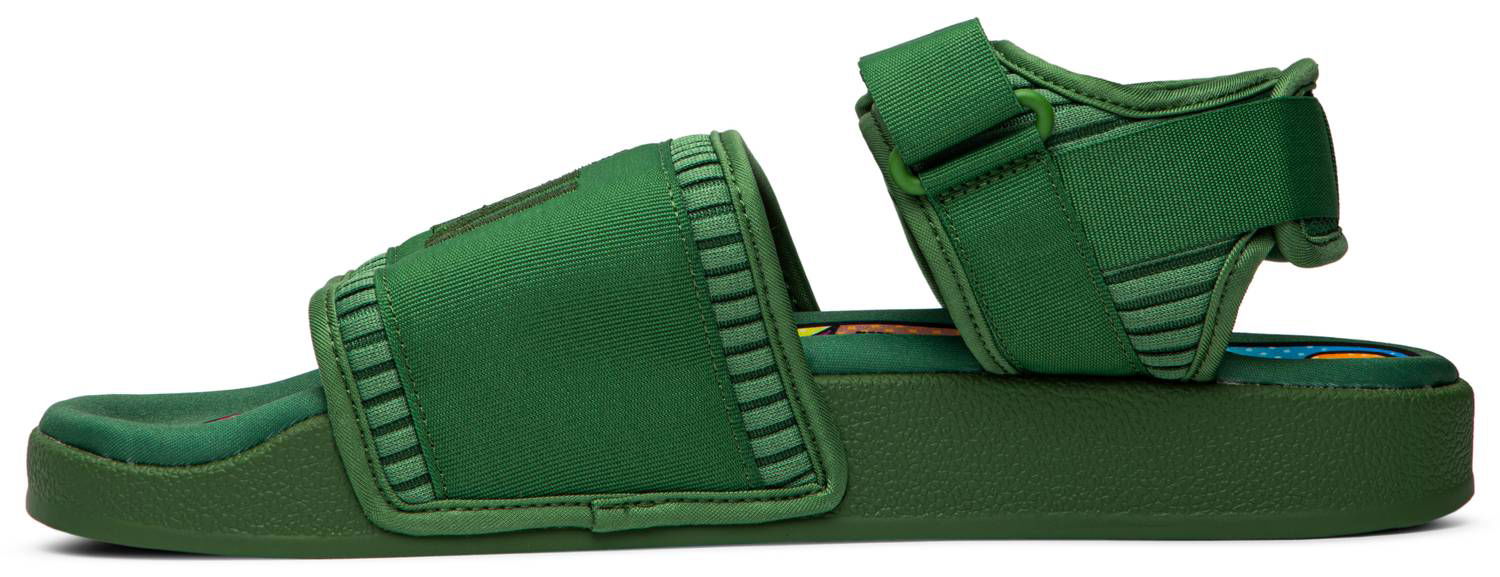 Кецове и обувки adidas Originals Pharrell x Adilette 2.0 Sandal "Tribe Green" Зелено | FU7611, 0