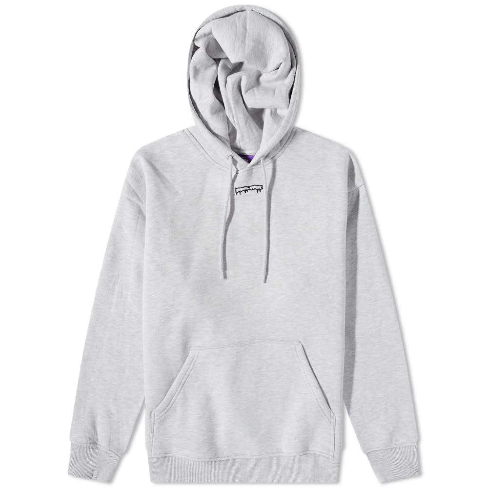 Суитчър Fucking Awesome Outline Drip Hoody Сиво | FA1678-GRY, 0