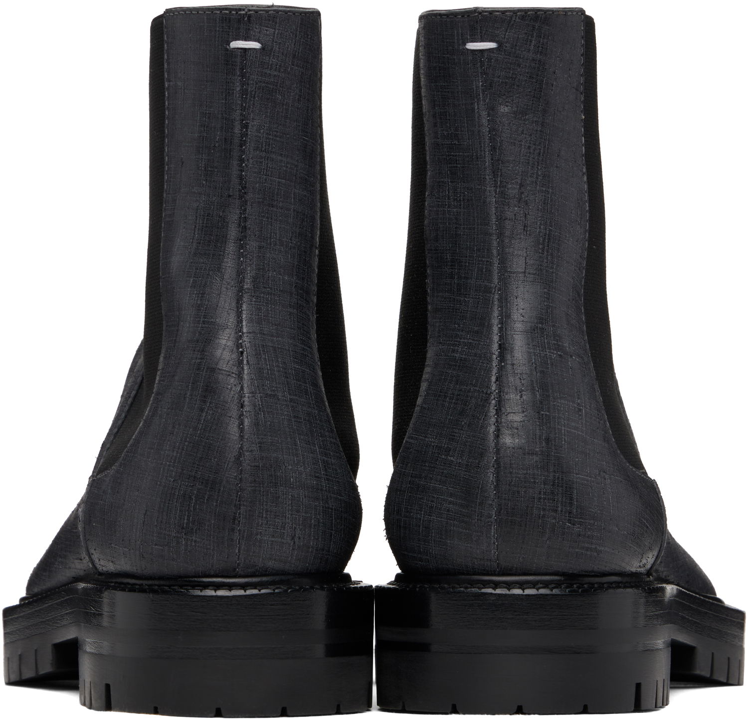 Кецове и обувки Maison Margiela Maison Margiela Tabi County Chelsea Boots Черно | S57WU0275 P8157, 1