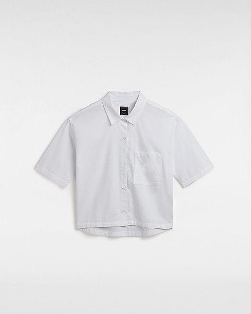 Риза Vans Mcmillan Shirt W Бяло | VN000F74WHT, 0