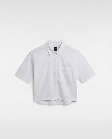 Риза Vans Mcmillan Shirt W Бяло | VN000F74WHT, 0