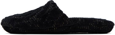 Кецове и обувки Versace Barocco Textile Slippers Черно | ZSLB00008_1A08851_1E880, 2
