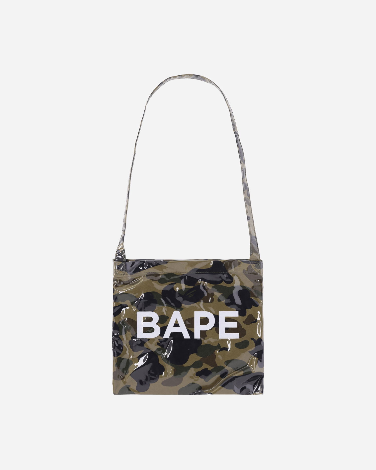 Чанта през рамо BAPE 1st Camo Shoulder Bag Зелено | 1F80182024 001, 1