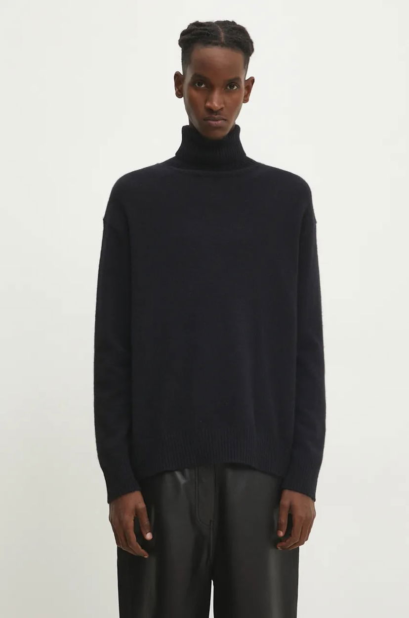 Пуловер A.P.C. Pull Marc Wool Turtleneck Sweater Черно | WYAAD.H23135.LZZ