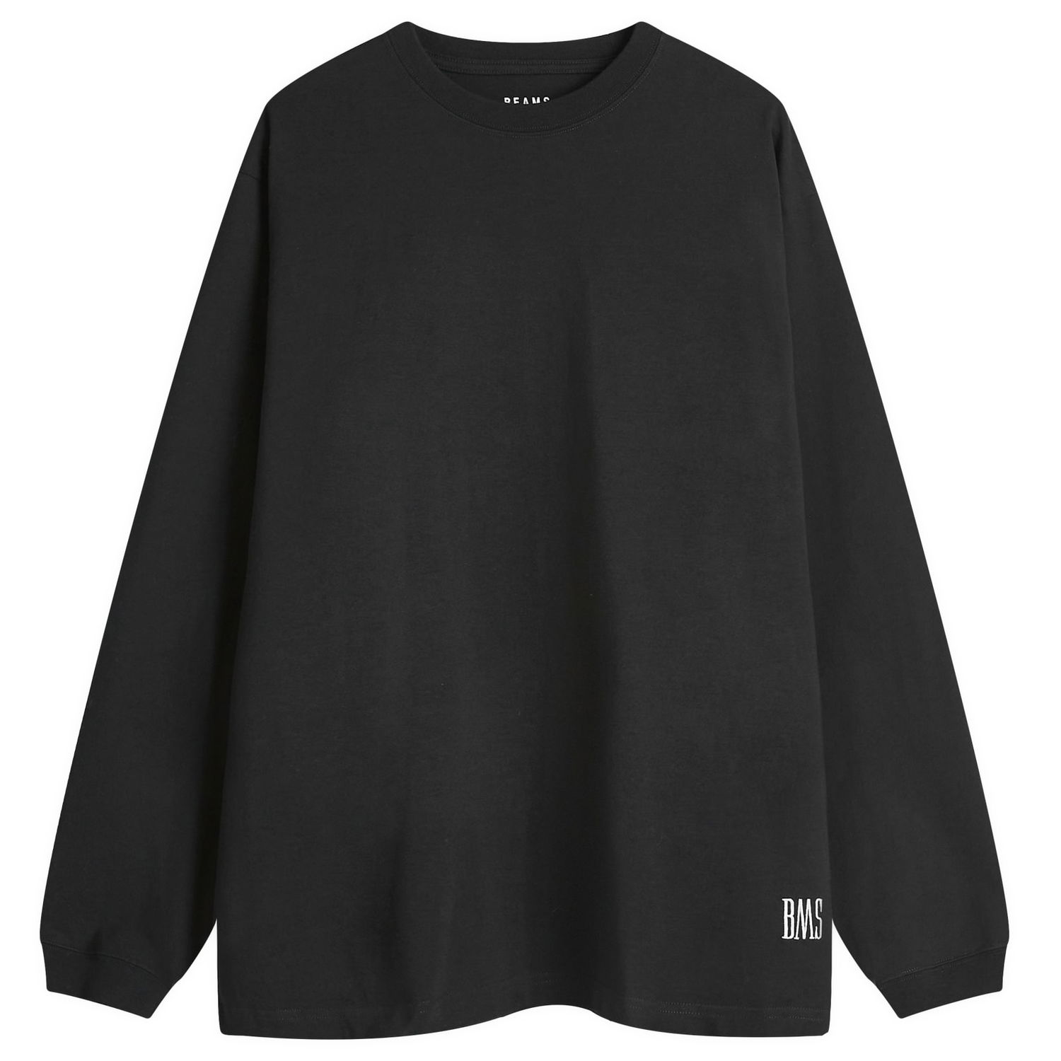 Суитчър BEAMS BMS Logo Long Sleeve T-Shirt, Size Medium Черно | 1114-0227-803-19, 1