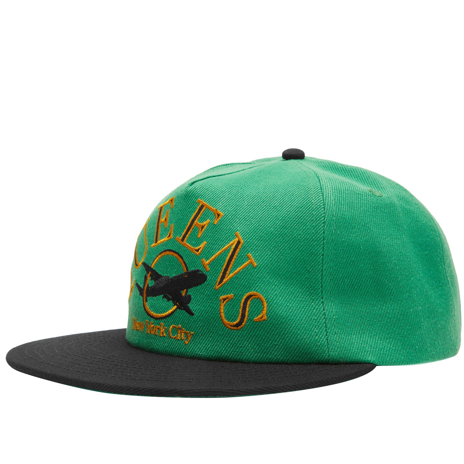 Шапка с козирка Awake NY 5 Borough Snapback Cap Зелено | AWK-FW23-HT001-QNS, 0