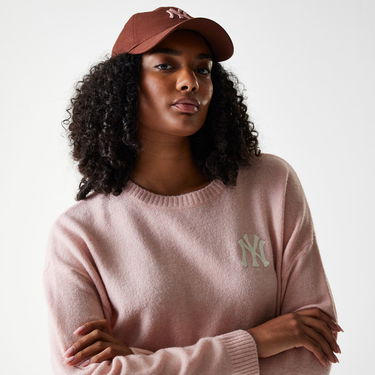 Пуловер New Era New Era MLB NY Yankees Knit Sweater Розово | 60684501, 4