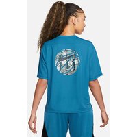 Тениска Nike Dri-FIT Warmup Tee Тюркоазено | FB7992-457, 0