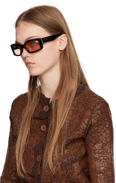 Слънчеви очила Port Tanger Black Addis Square Sunglasses Черно | PT-3802, 3
