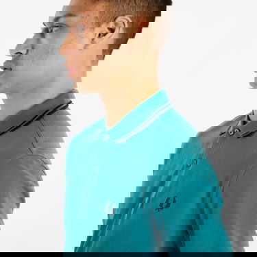 Поло тениска Fred Perry Twin Tipped Polo Shirt Тюркоазено | M3600 R35, 2