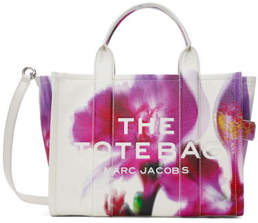 Голяма пазарска чанта Marc Jacobs Marc Jacobs The Tote Bag Future Floral Leather Medium Многоцветен | 2P4HTT052H02, 0