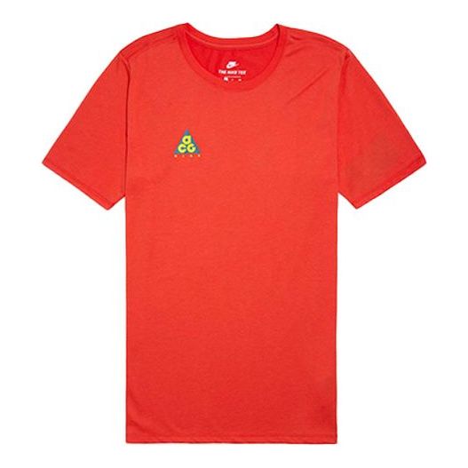 Тениска Nike ACG ACG Short Sleeve T-Shirt Червено | AQ3951-634