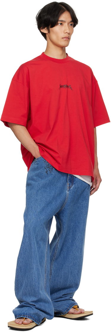 Дънки VETEMENTS Vetements Cradle of Filth Baggy Jeans Синьо | UH76DP150LB2, 3