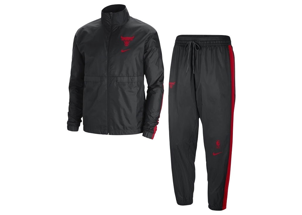 Панталони Nike Chicago Bulls Courtside NBA Tracksuit Black Черно | DN8858-010, 0