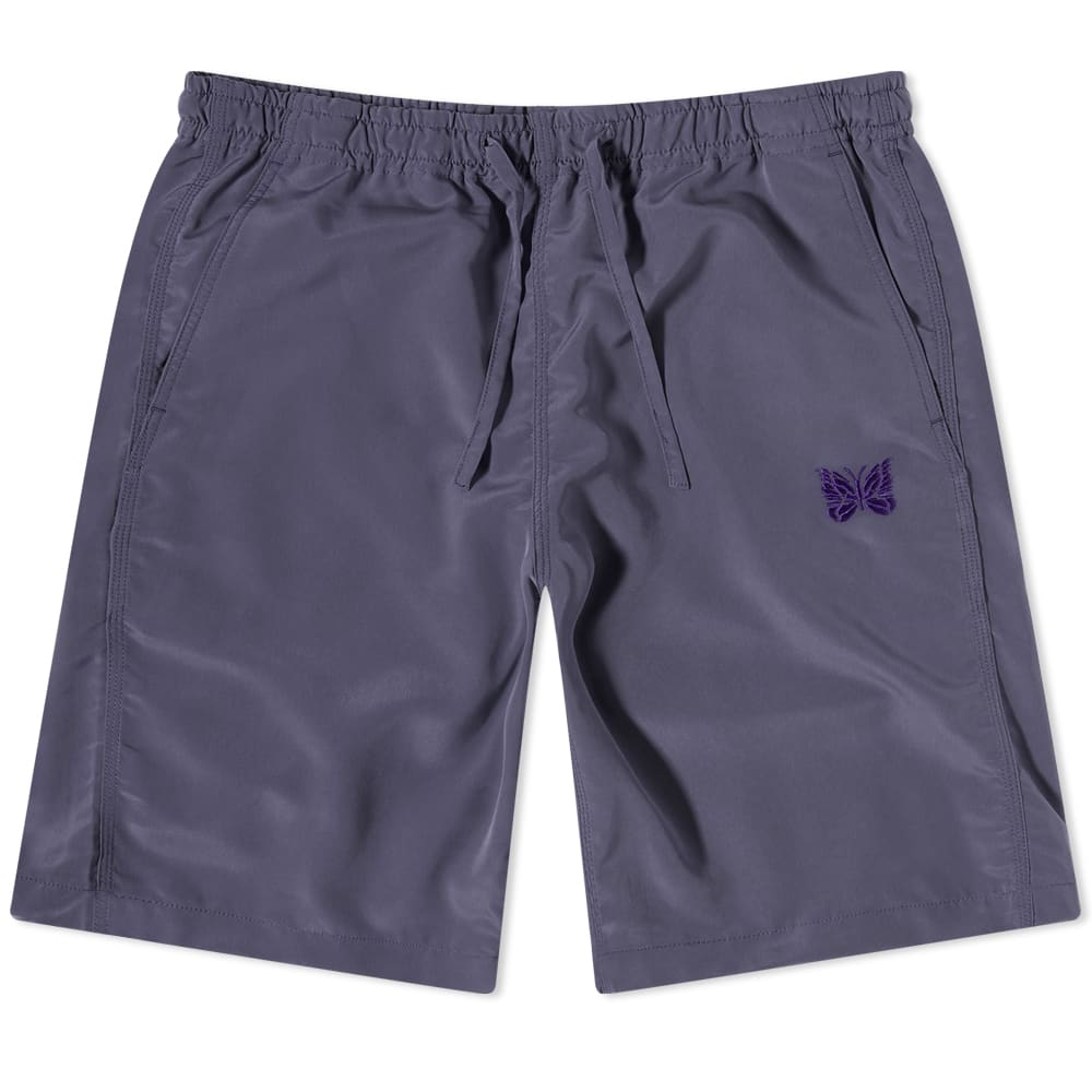 Къси панталони Needles Logo Basketball Short Тъмно синьо | KP181-PL, 0