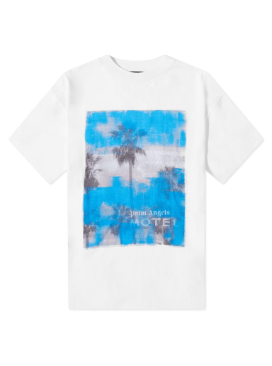 Тениска Palm Angels Layers Tee Бяло | PMAA001F22JER0080110