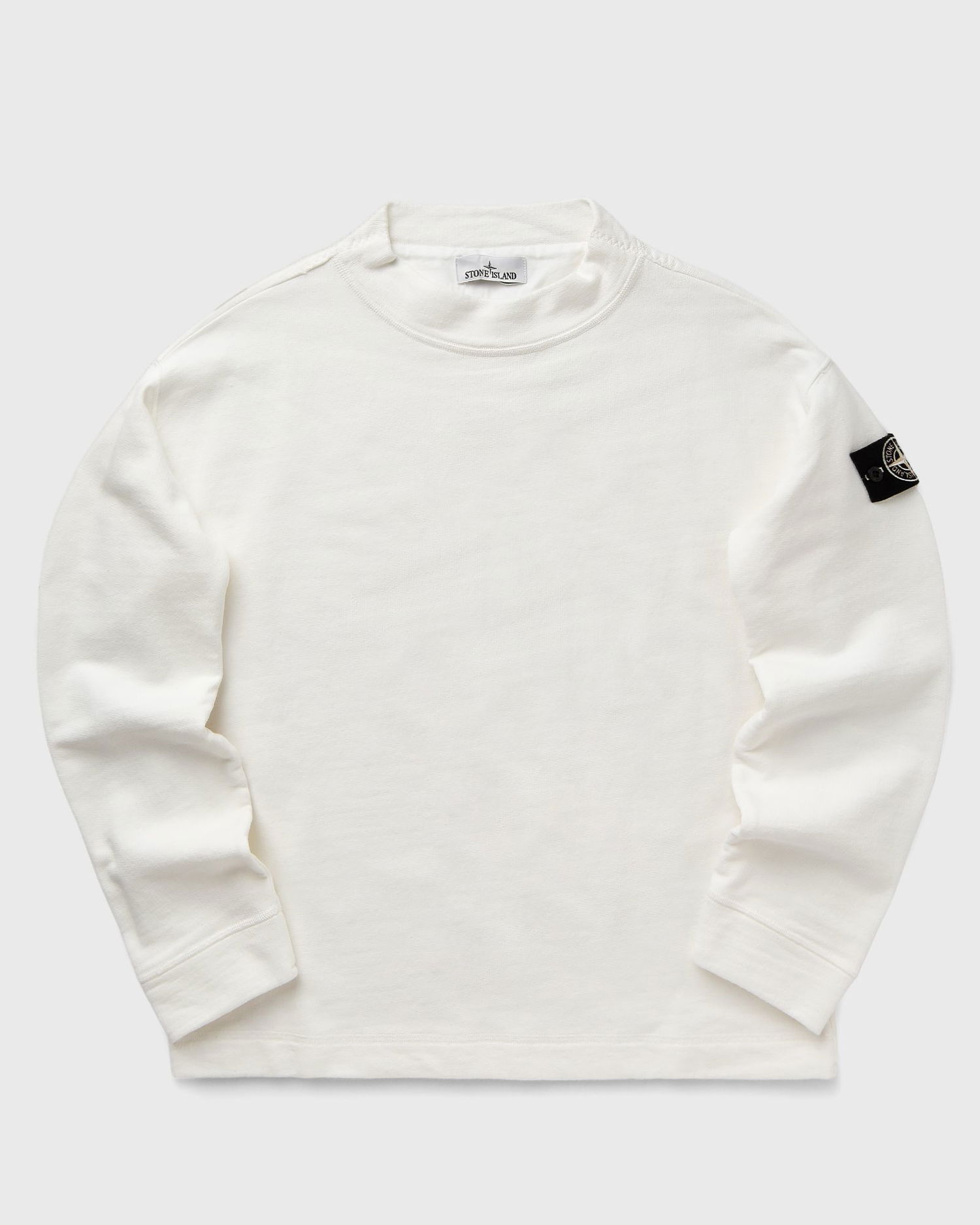 Суитчър Stone Island Stone Island Mock Neck Sweatshirt Бяло | K2S156100001S00T2.V0099, 0