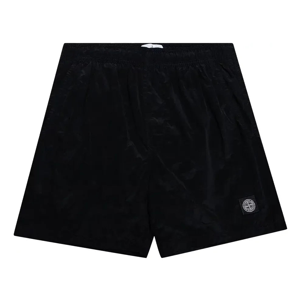 Бански Stone Island Patch Logo Swim Shorts Черно | 7415B0943-V0029, 0