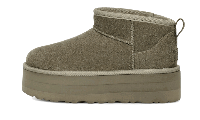 Кецове и обувки UGG Classic Ultra Mini Platform Зелено | 1135092-MSG, 0