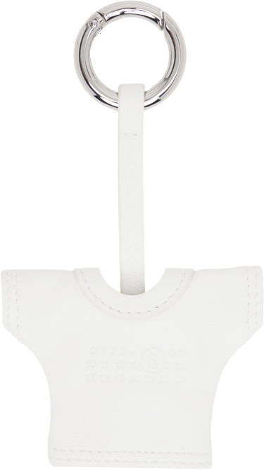 Ключодържатели Maison Margiela MM6 Maison Margiela T-Shirt Shaped Keychain Бяло | SA6UA0006 P8335, 0