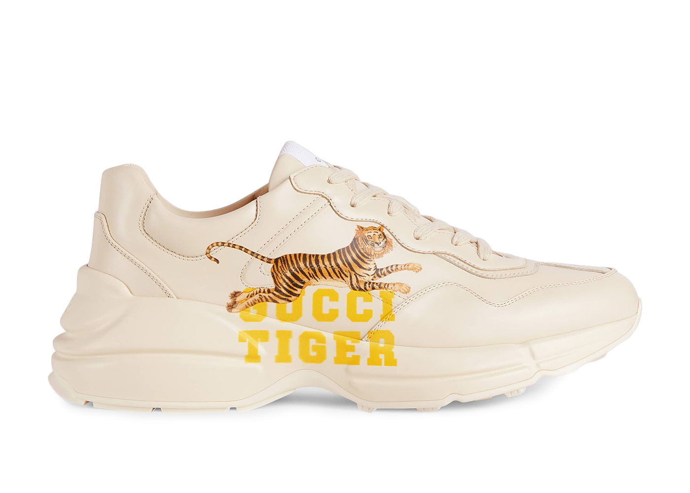 Кецове и обувки Gucci Rhyton 'Tiger Ivory' Бежово | 687611 DRW00 9522, 0