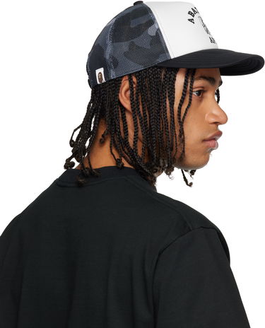 Шапка с козирка BAPE General Mesh Cap Черно | 001CPL801007M, 2