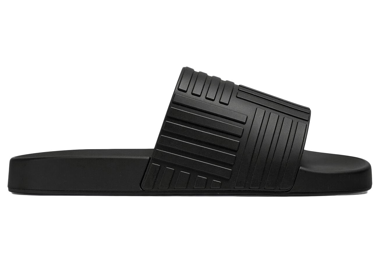 Кецове и обувки Bottega Veneta Rubber Slides Черно | 690105V1O601000, 0