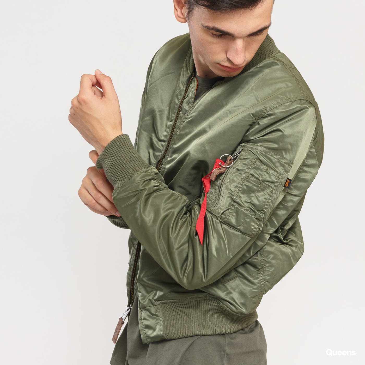 Яке бомбър Alpha Industries MA - 1 VF 59 Bomber Jacket Зелено | 191118 01, 0