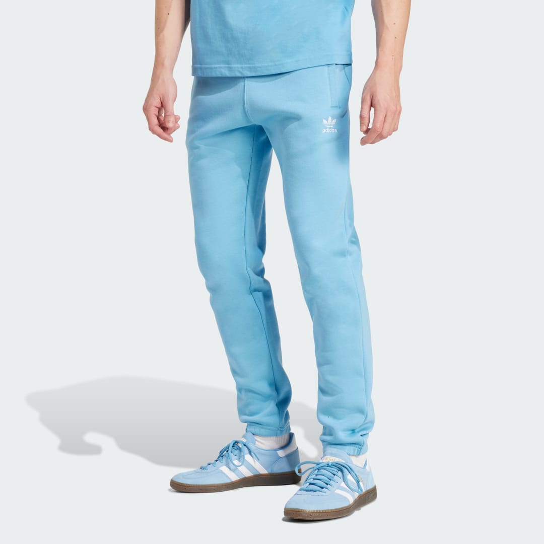 Спортни панталони adidas Performance Trefoil Essentials Pants Синьо | IY7369, 0