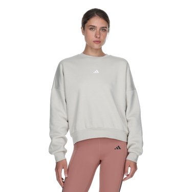 Суитчър adidas Originals Studio Lounge Fleece Sweatshirt Бежово | JI6069, 0