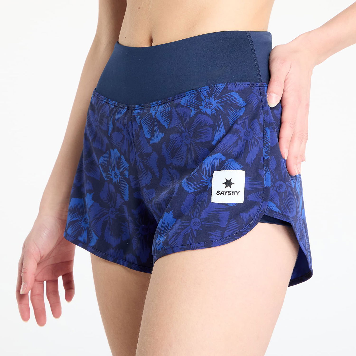Къси панталони Saysky SAYSKY Flower Pace 3" Shorts Синьо | NWRSH24C1029, 1